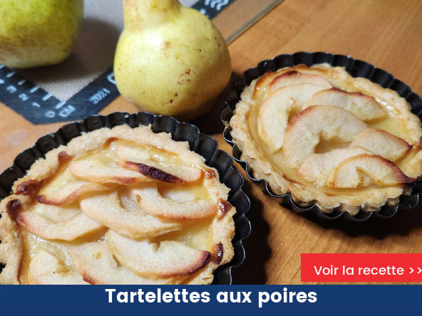 Tartelettes aux poires